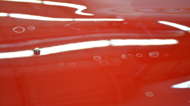 Paint Correction on a 1958 Mercedes before